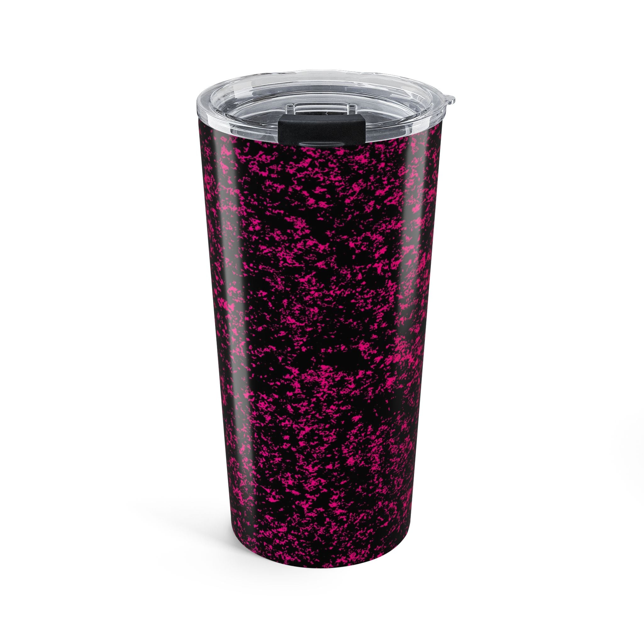 20oz Green Leopard Print Tumbler — Insulated Travel Cup