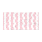 Pink Wave Towel
