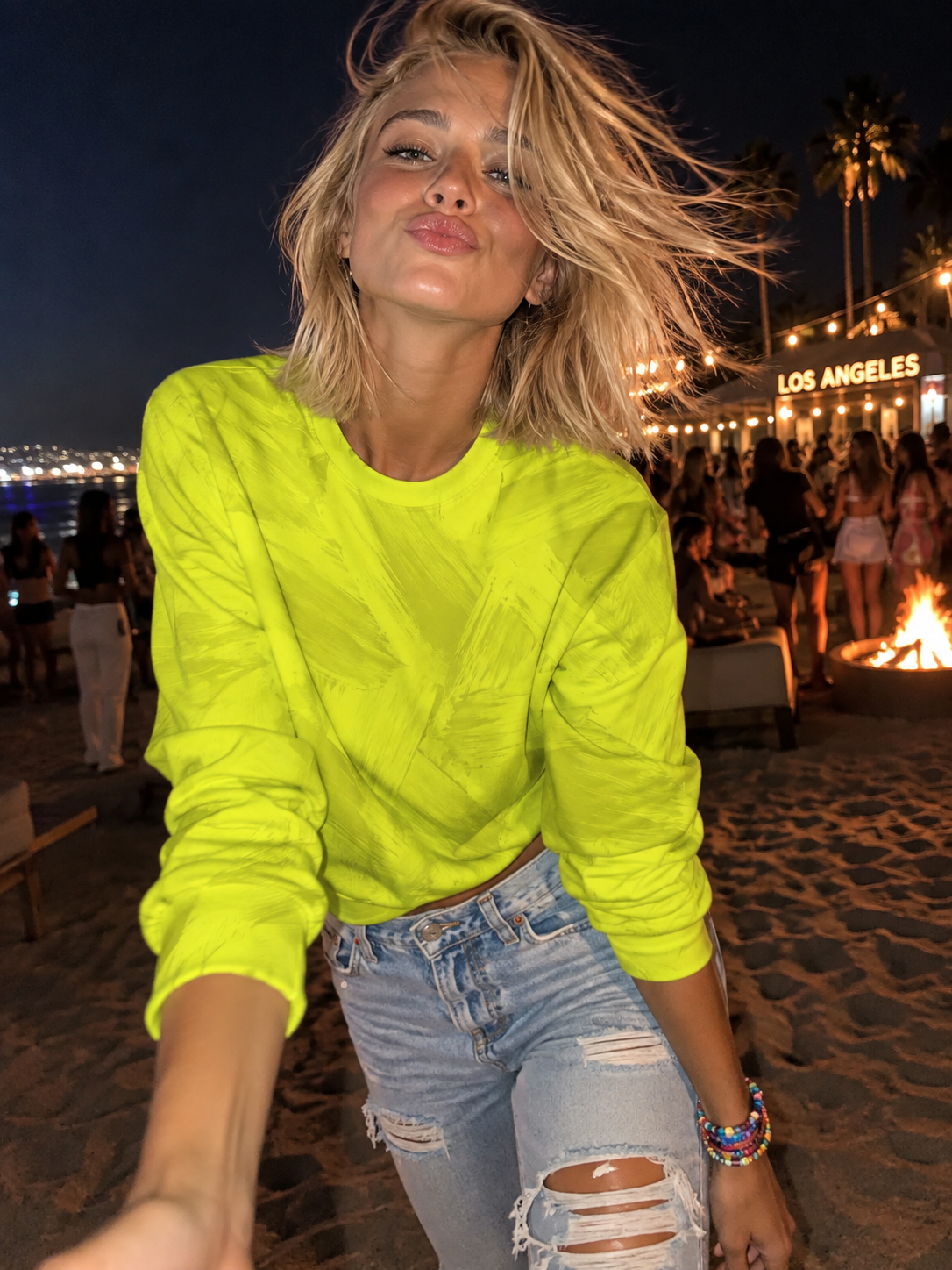 Lime Rush Sweatshirt