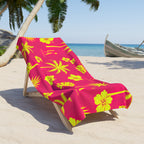 Hibiscus Sunset Towel