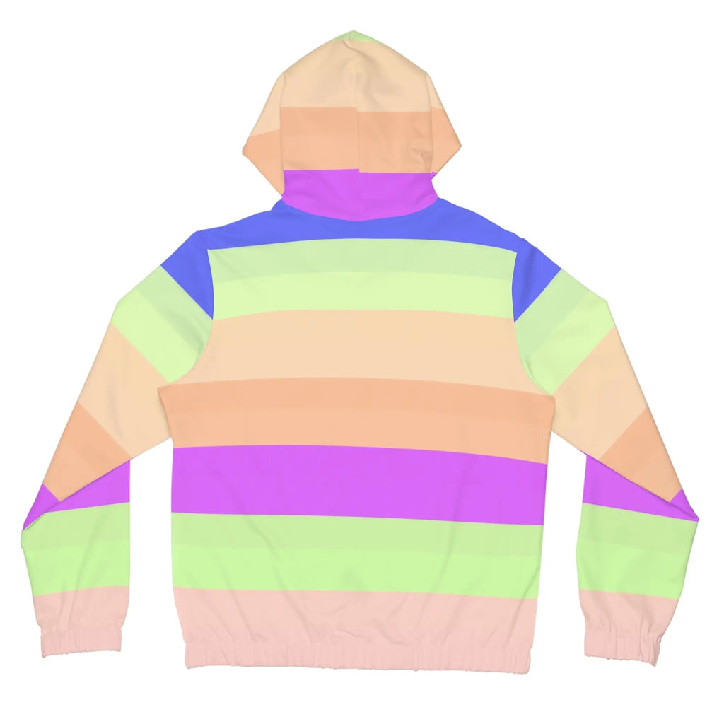 Like&Share Colorful Women’s Full-Zip Hoodie - Perfect for Spring and Summer Enjoyment Printify