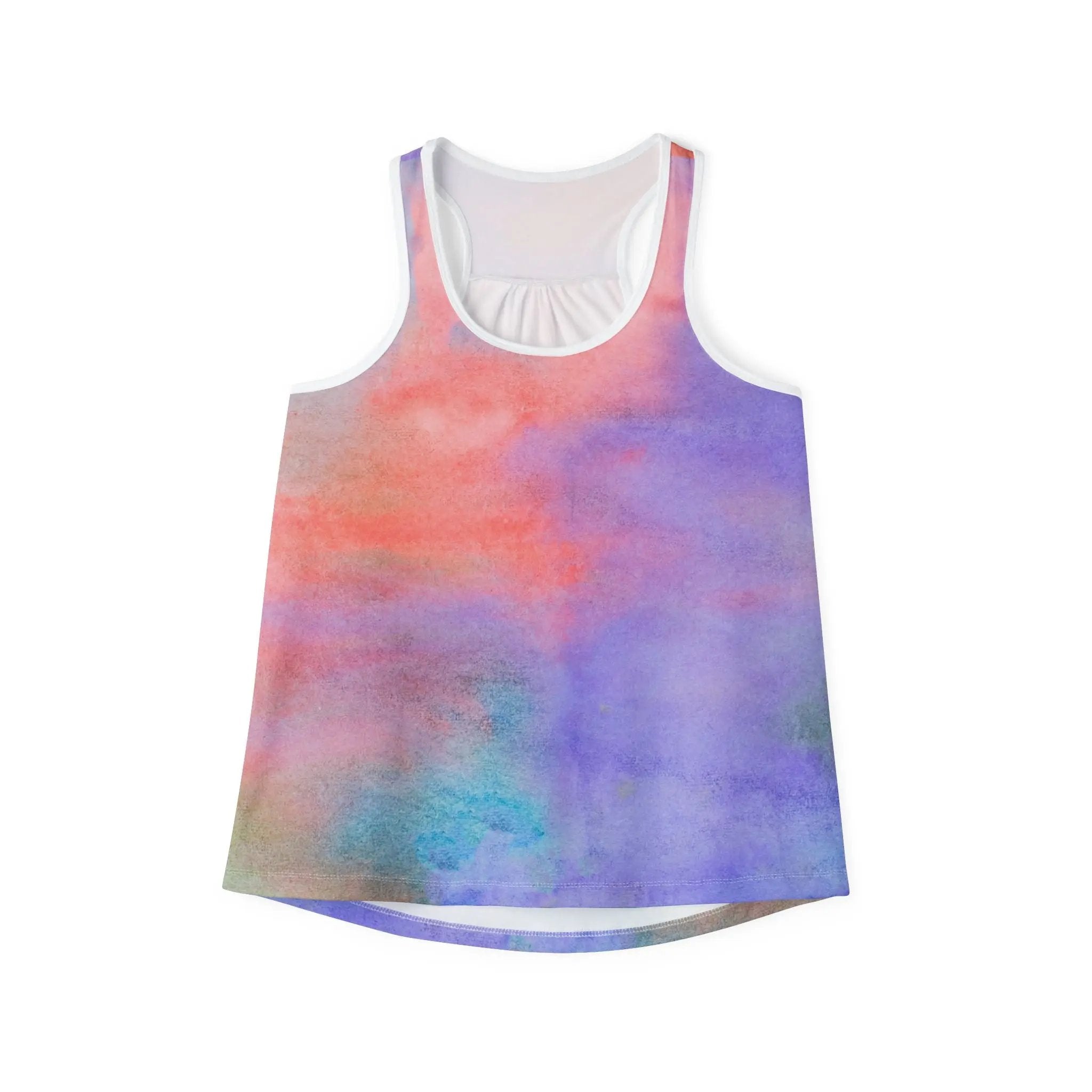 Hot like summer Vibrant Watercolor Women's Tank Top - Perfect for Summer Days Printify