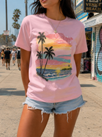 California Sunset t-shirt