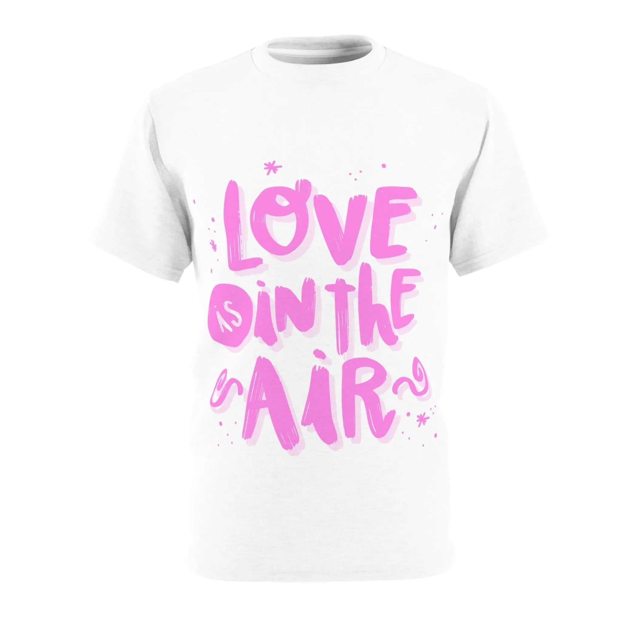 Like&Share Unisex Tee - Vibrant Pink T-Shirt for Positive Vibes Printify