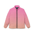 Like a star Trendy Women’s Gradient Puffer Jacket - Stylish Pink Ombre Outerwear for Fall & Winter Printify