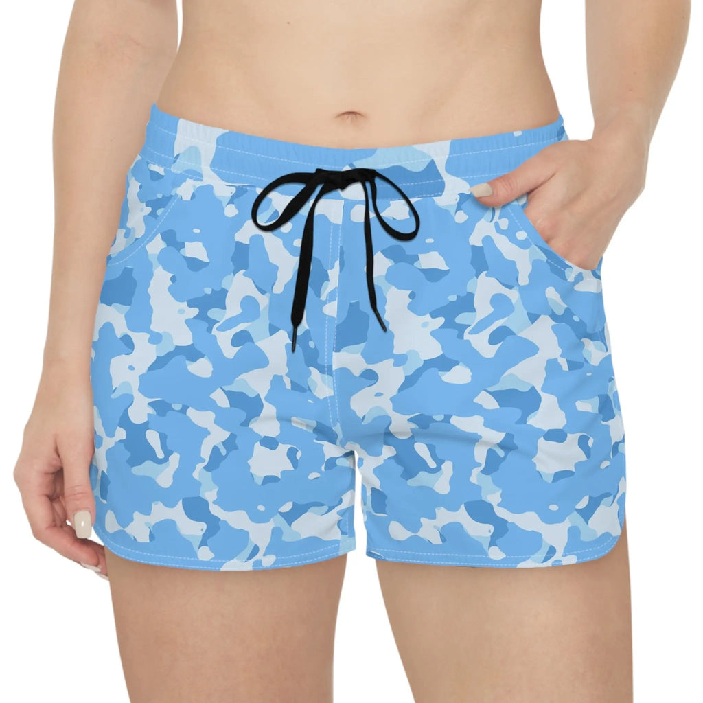 Like&Share Women's Casual Camo Shorts - Chill Summer Vibes Printify