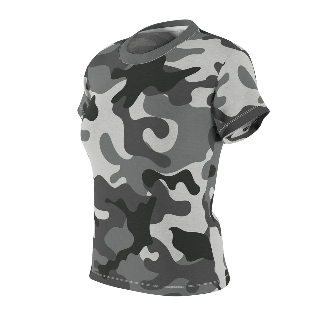 Camo Women's Cut & Sew Tee - Stylish Casual Wear Printify