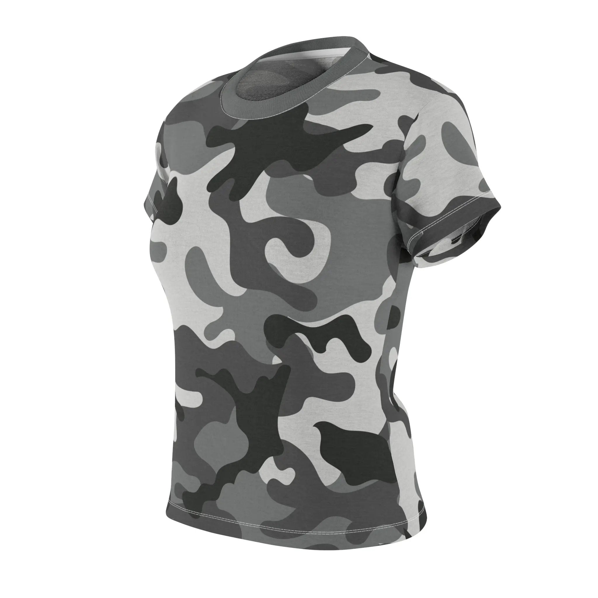 Camo Women's Cut & Sew Tee - Stylish Casual Wear Printify