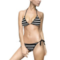Like a star Chic Striped Women's Bikini Swimsuit - Ideal for Beach Days & Pool Parties Printify