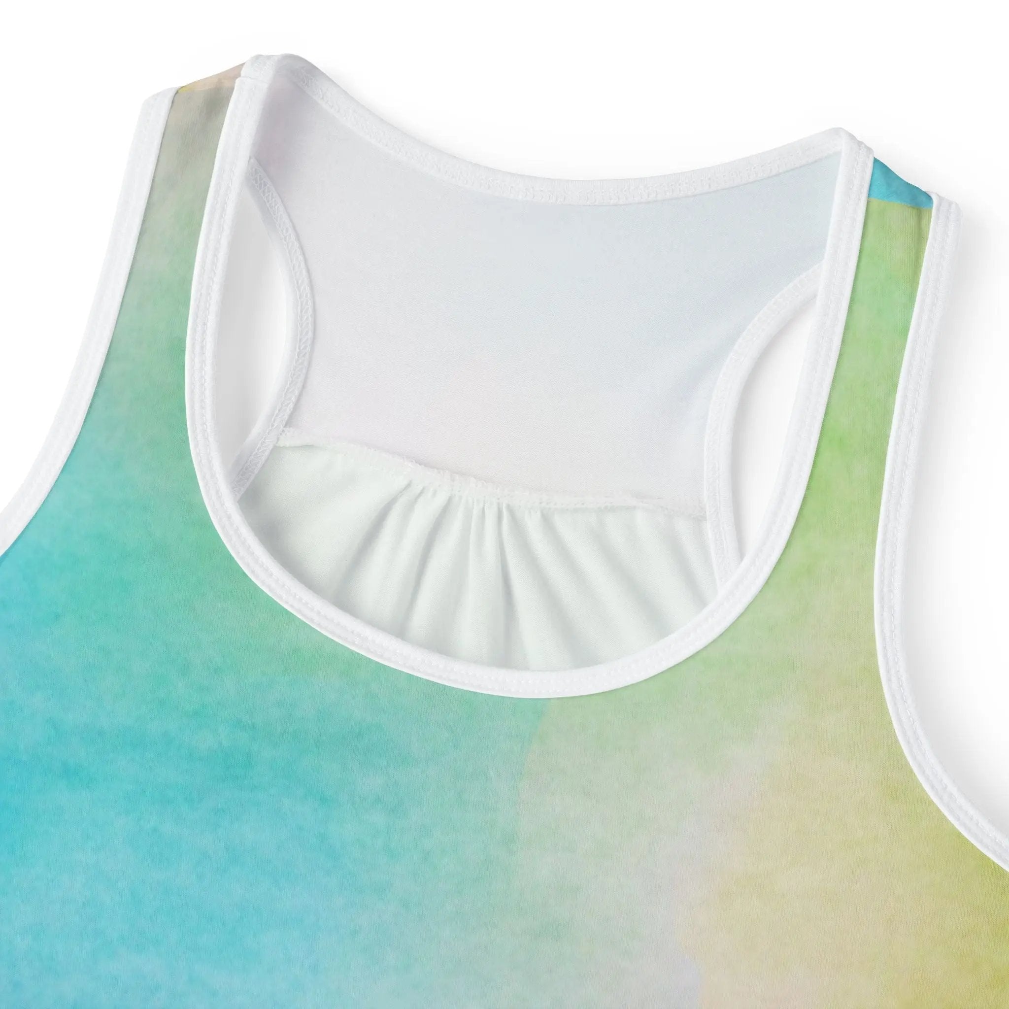 Hot like summer Charming Watercolor Women's Tank Top - Perfect for Summer Outings Printify