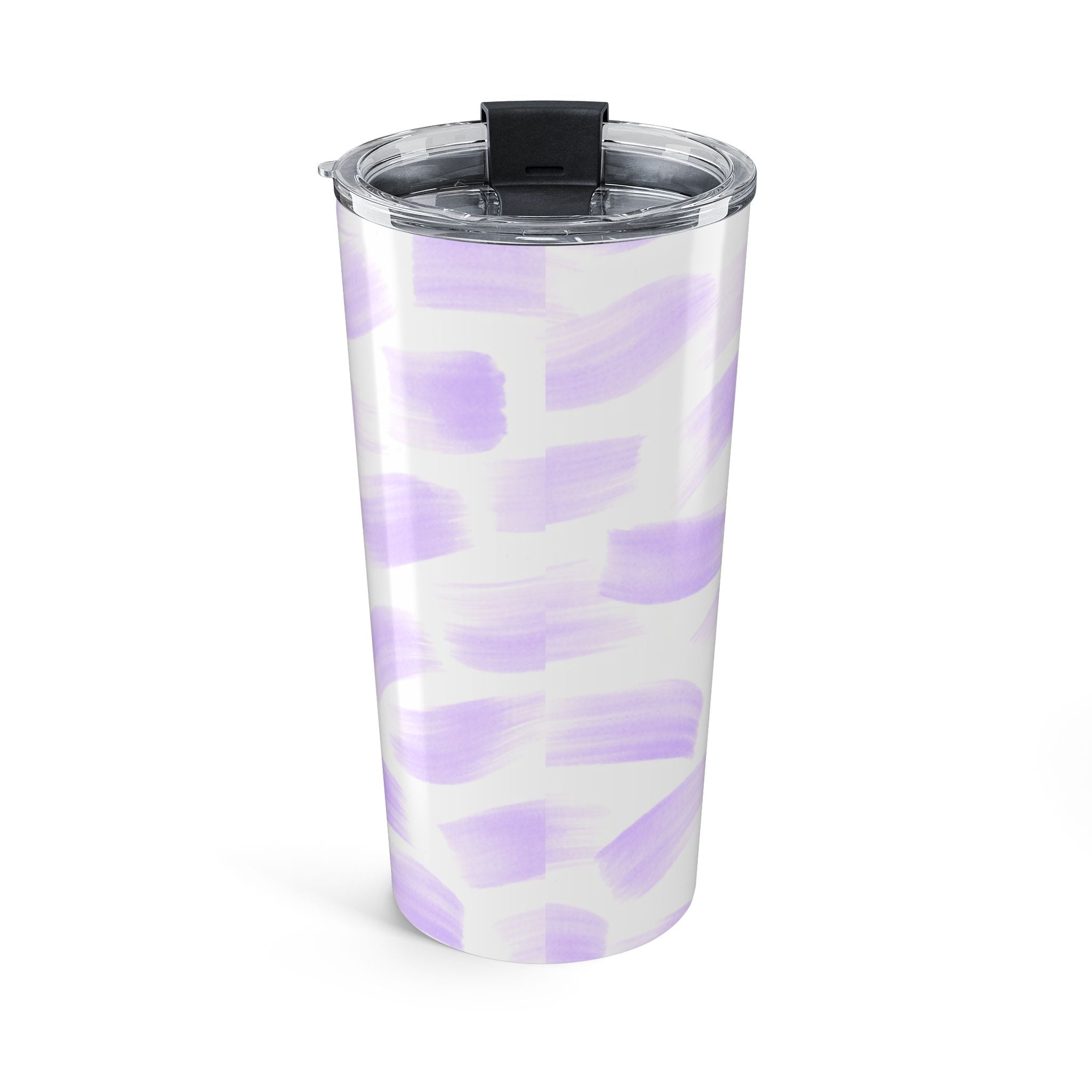 20oz Lavender Brushstroke Tumbler — Insulated Travel Cup
