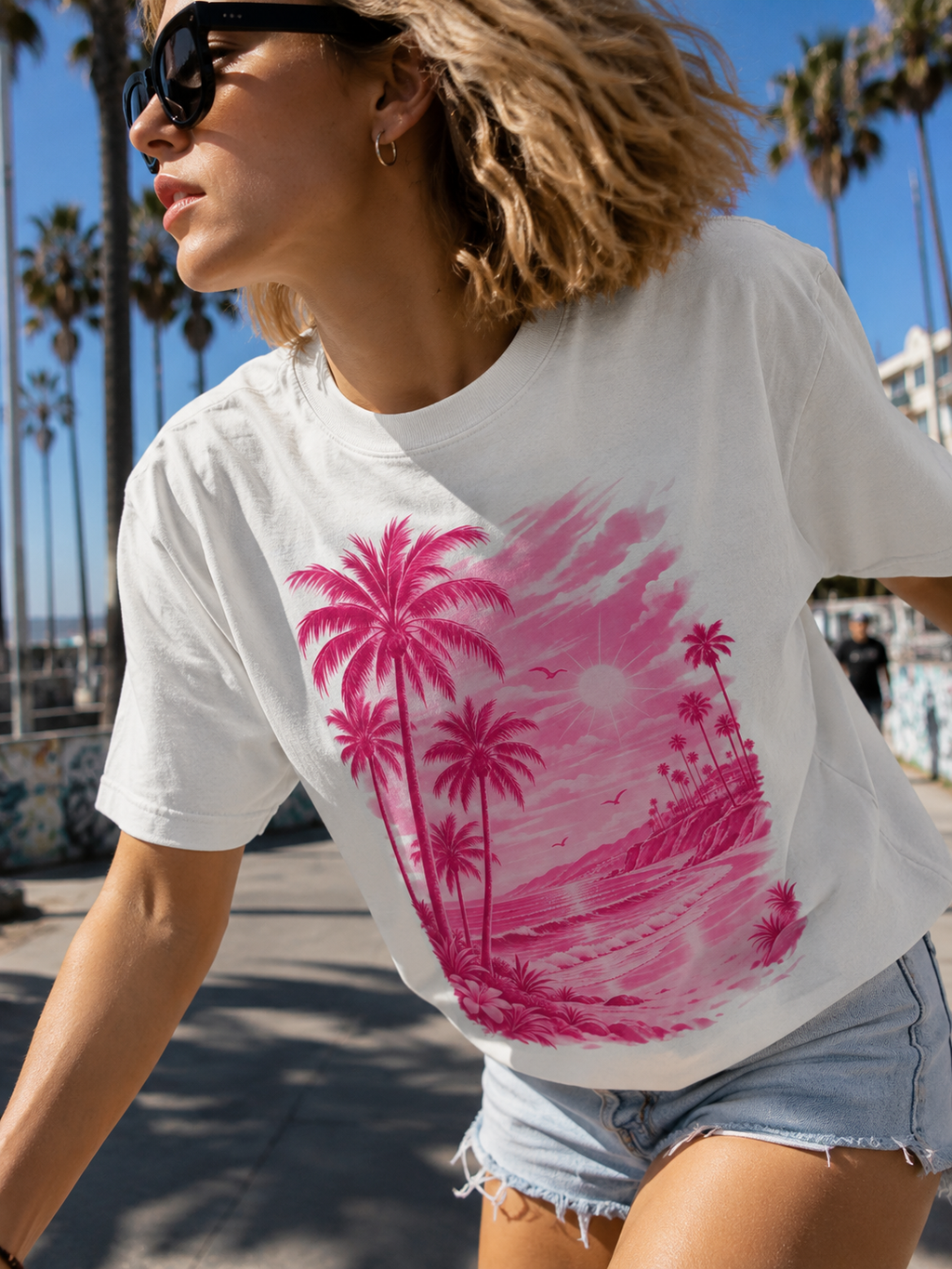 Pink Sunset Tee
