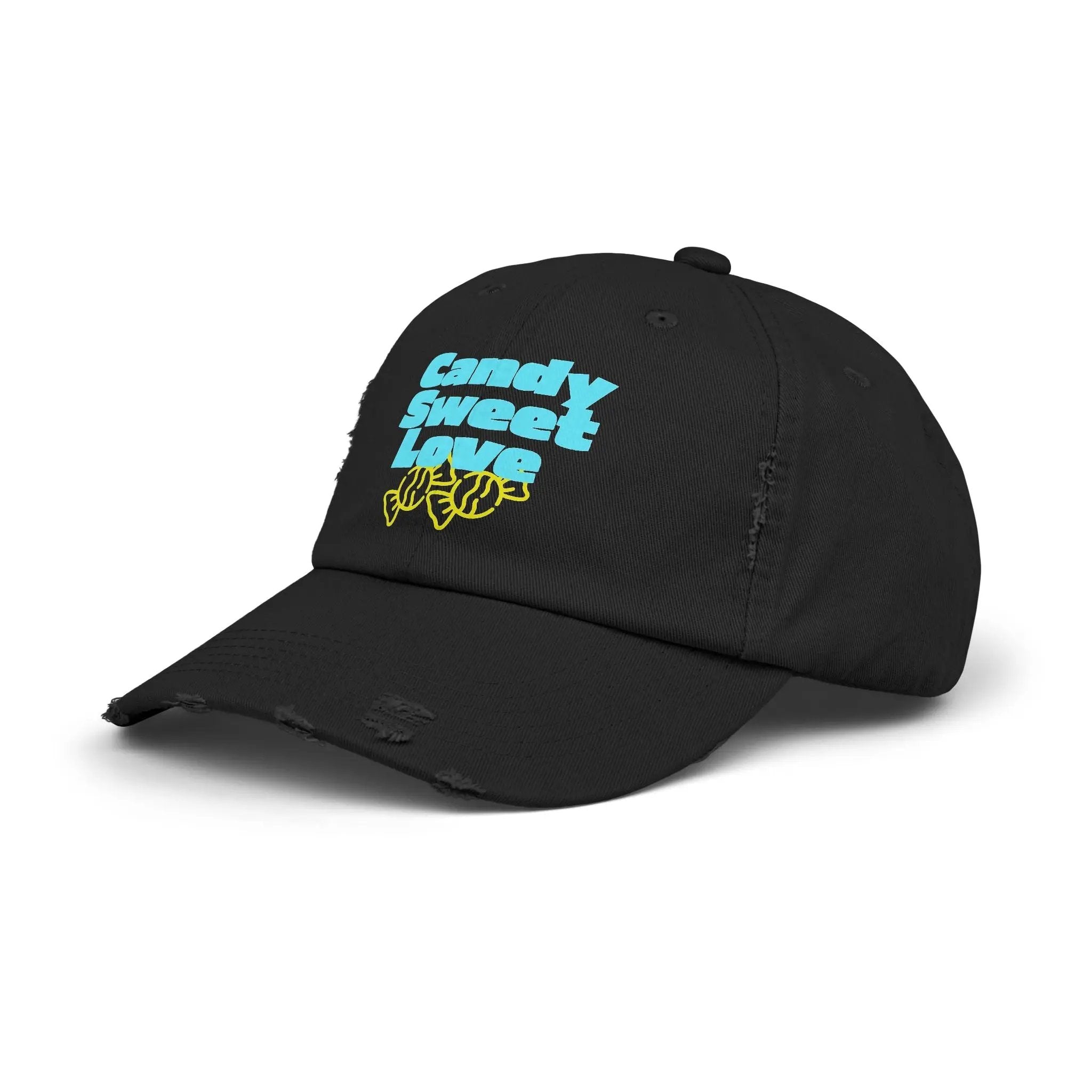 Girls and Caps Unisex Distressed Cap Printify