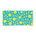 Tropical Yellow Floral Towel