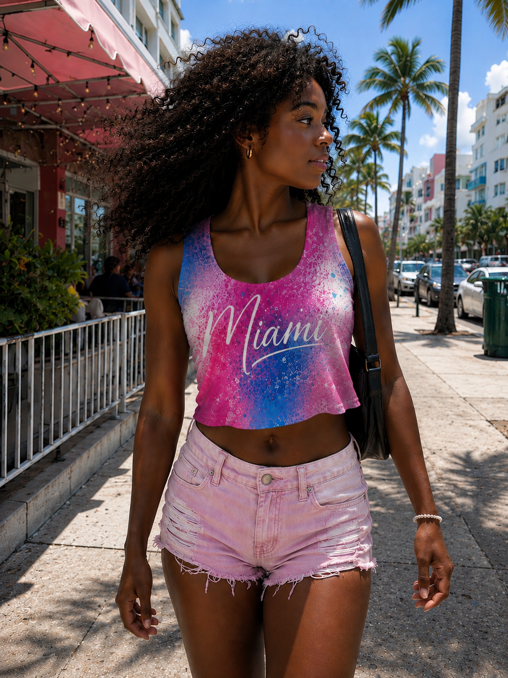 Miami Sunset Crop Top