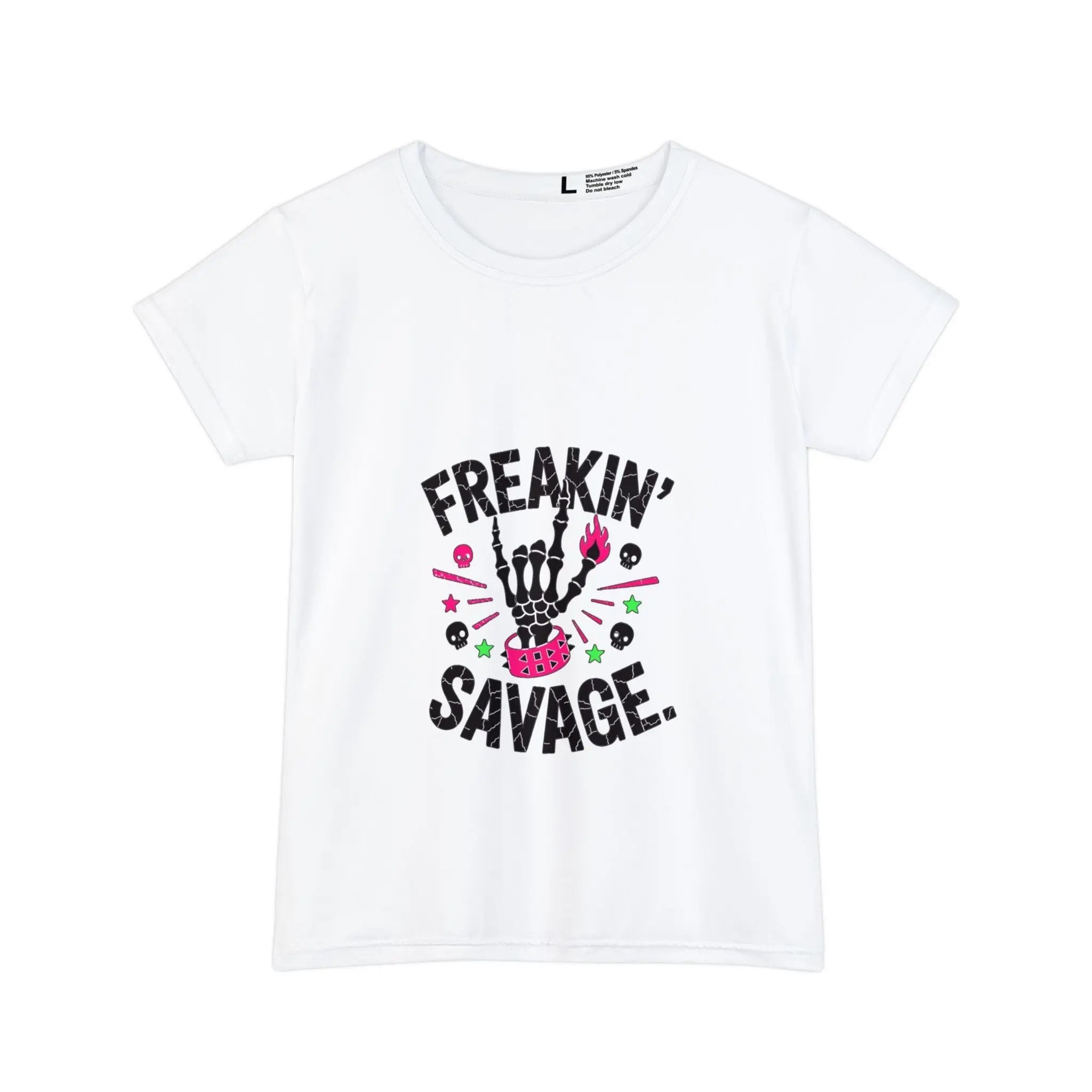 Rocky girl Freakin' Savage Short Sleeve Shirt for Women Printify