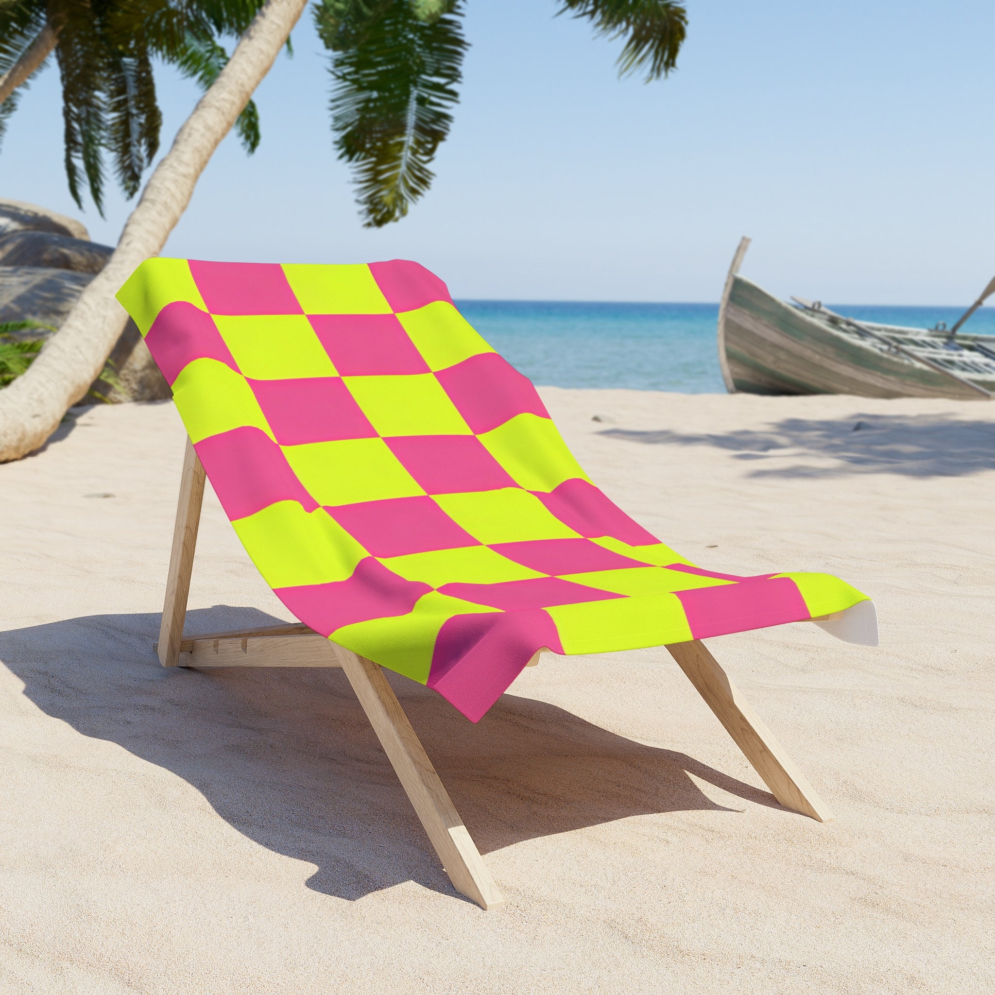 Electric Sunset Towel