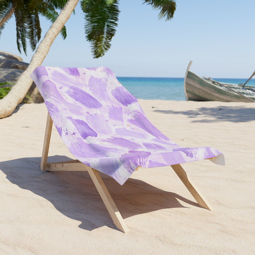 Blue Daisy Towel