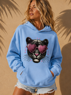 Pink Heart Phanter Hoodie