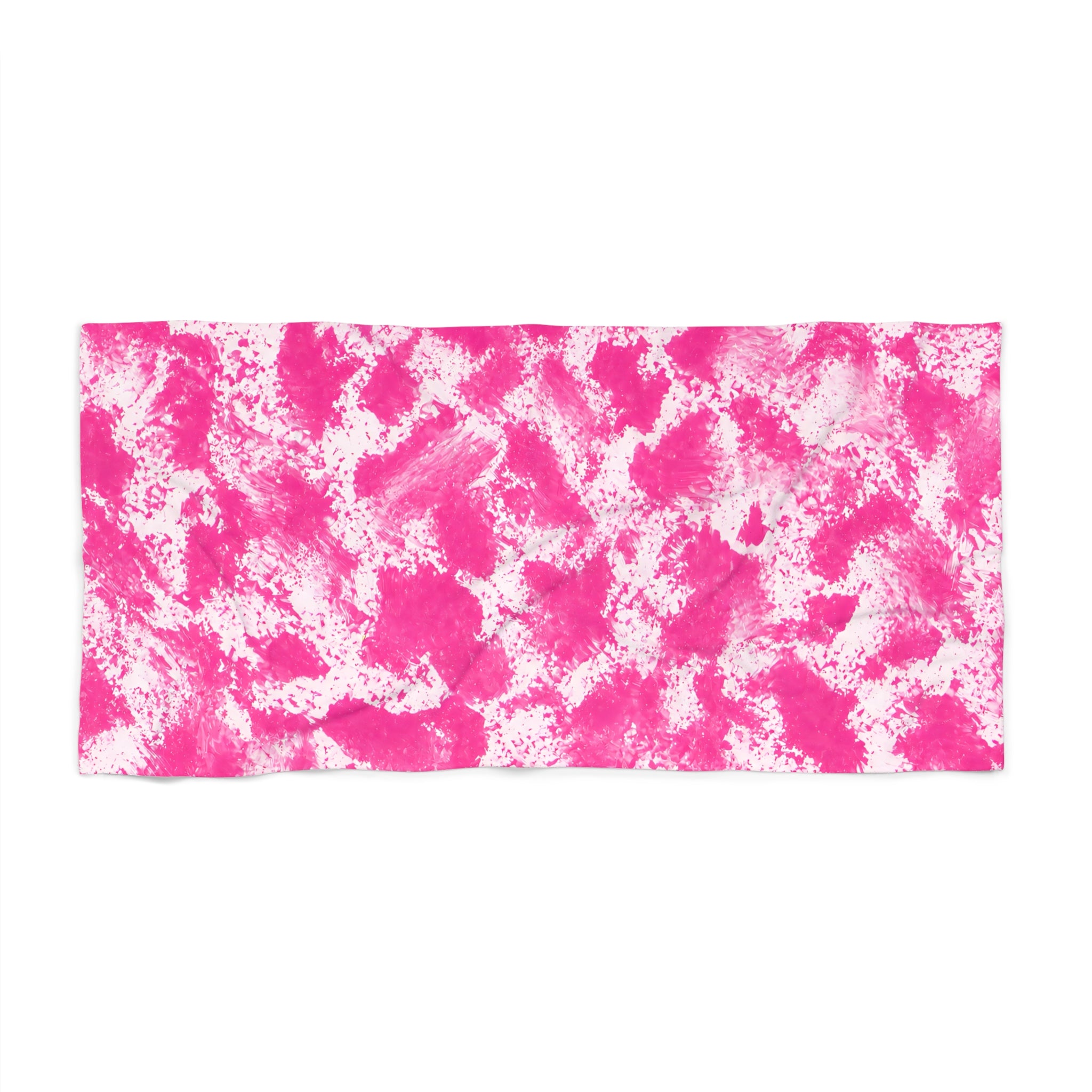 Pink Tide Towel