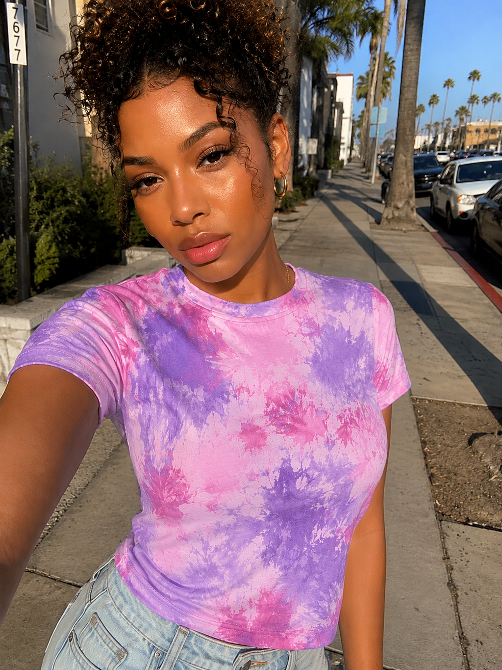 Lavander Bloom Tee