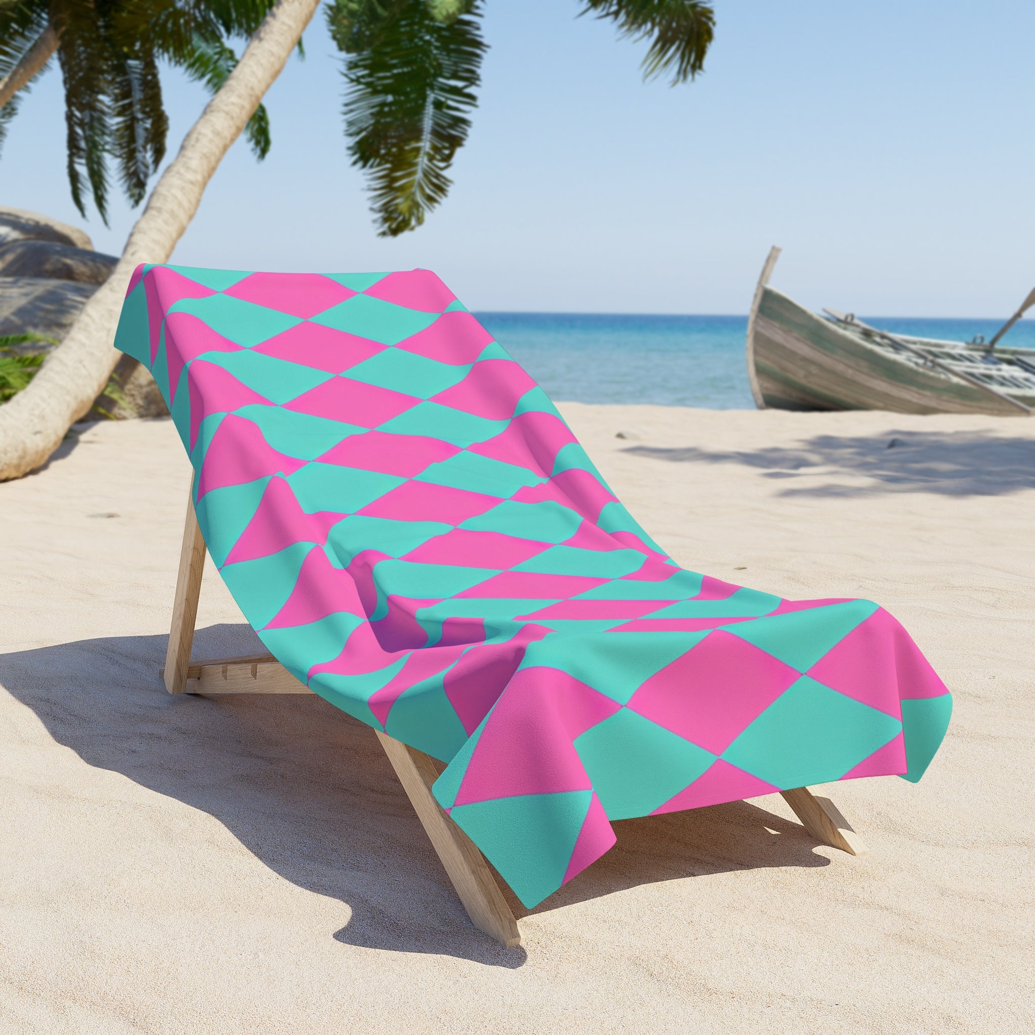 Venice Diamonds Towel