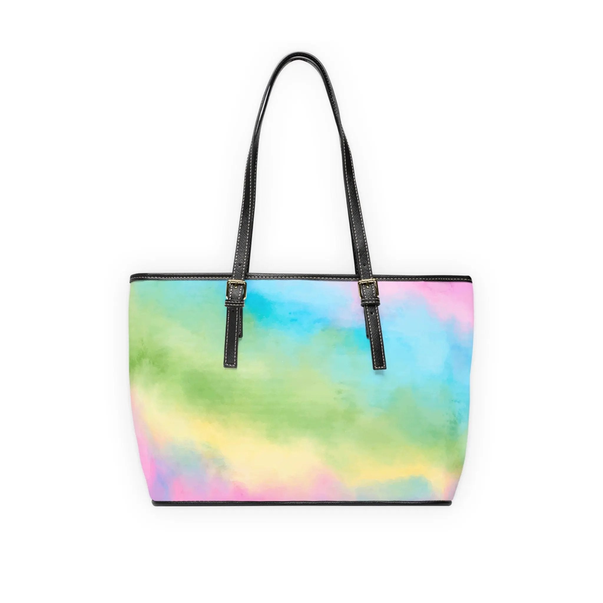 Hot like summer Colorful PU Leather Tote Bag – Trendy and Stylish Printify