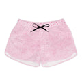 I like pink Cute Pink Sparkle Casual Shorts for Women - Summer Comfort Wear Printify