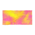 Tropical Palm Sunset  Towel