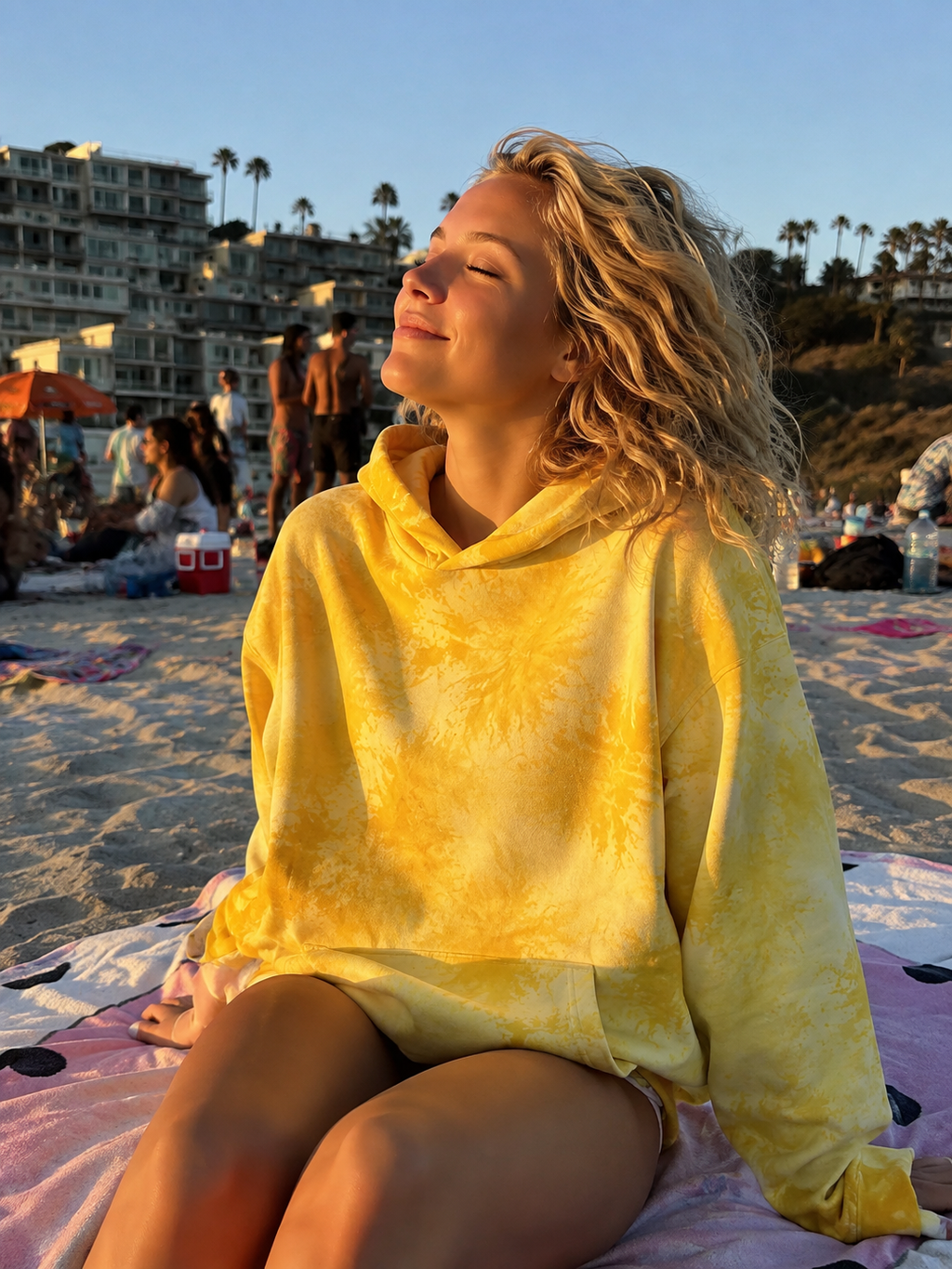 Yellow Rush Hoodie