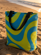 Neon Wave Tote
