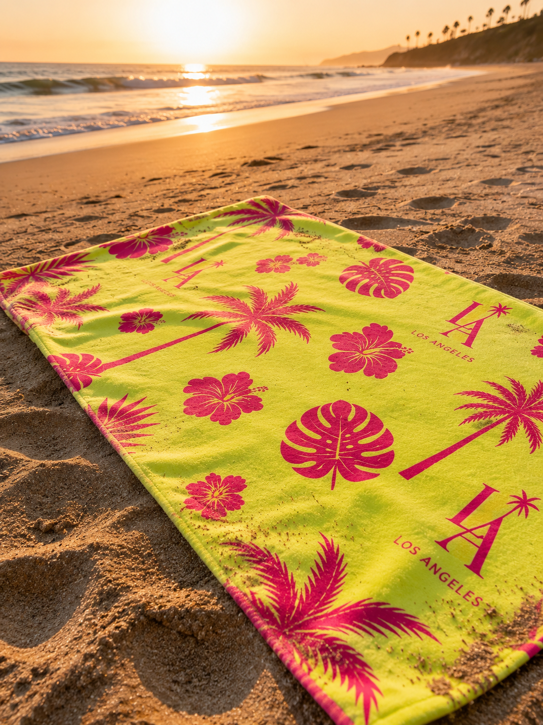 Tropical Palm Towel