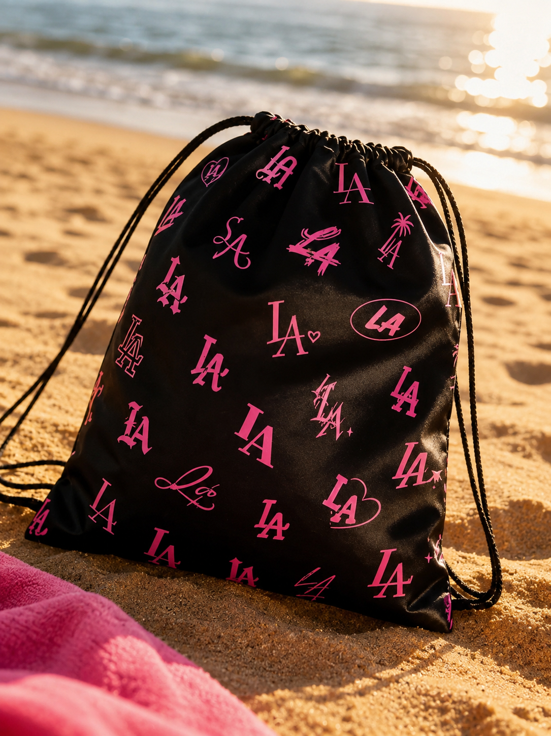 Pink LA Glow Bag