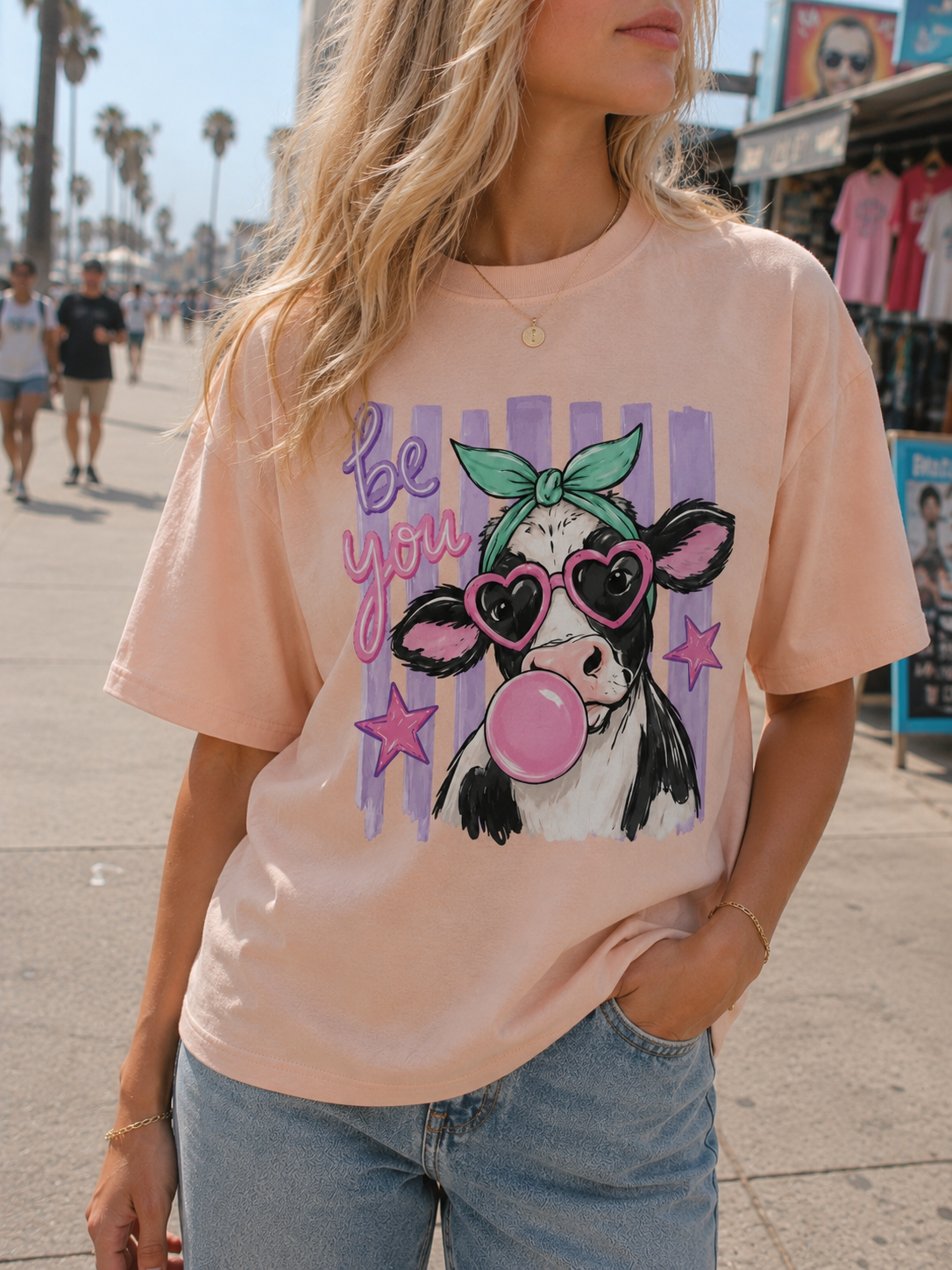 Pastel Cow t-shirt