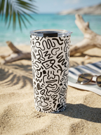Mono Doodle Tumbler