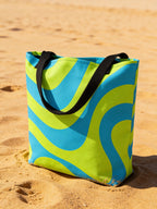 Neon Wave Tote