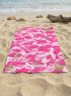 Pink Tide Towel