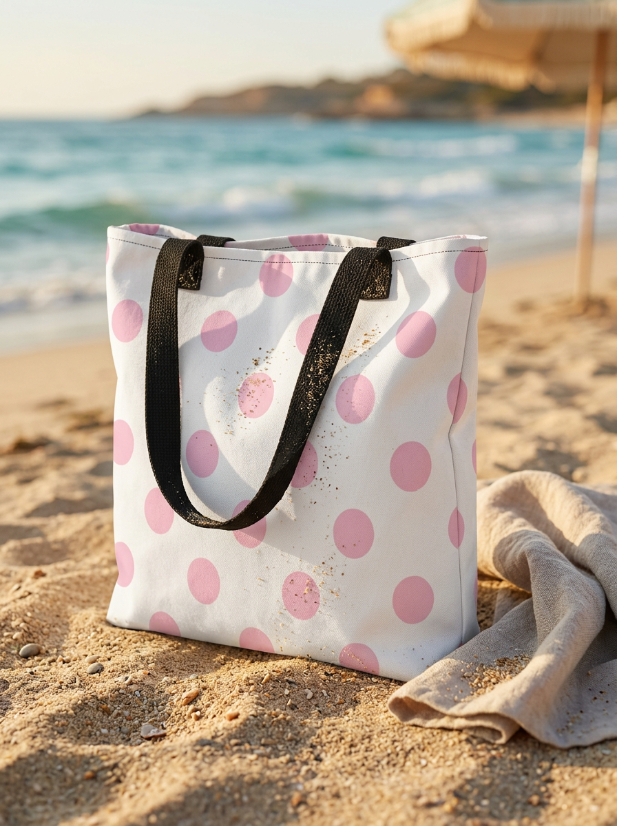 Pink Dot Tote