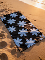 Blue Daisy Towel
