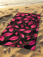 Midnight Palm Towel