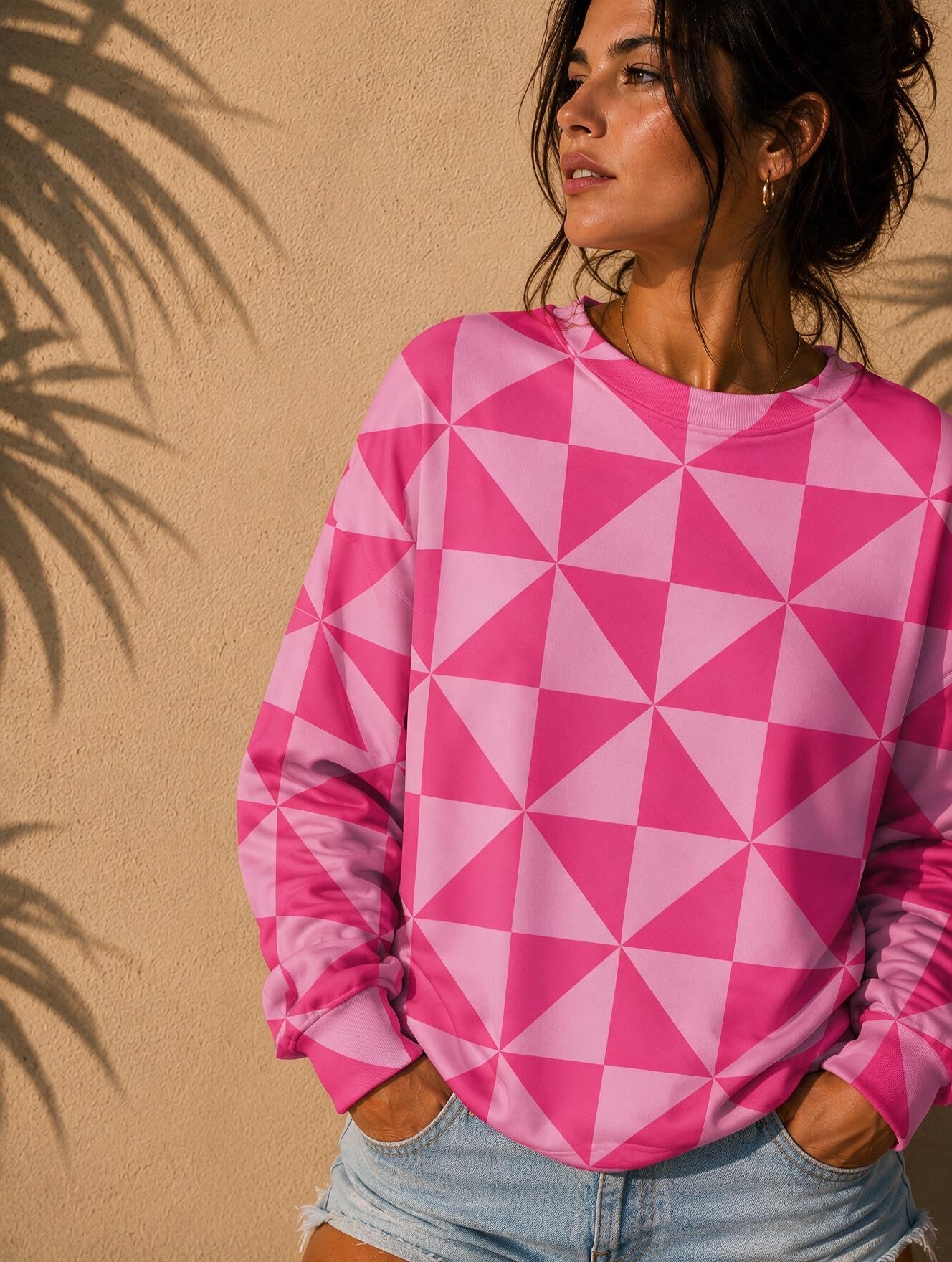 Candy Geometry Sweatshirt