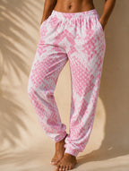 Pink Snake Joggers