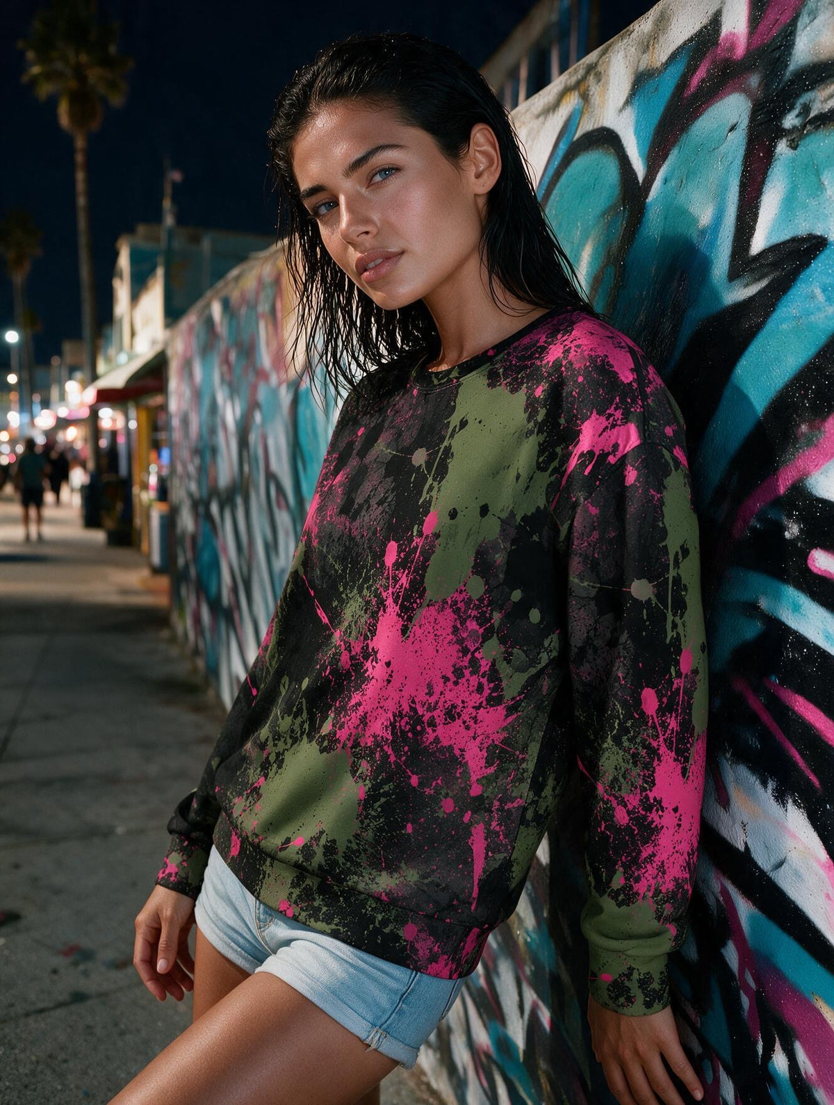 Neon Rebellion Sweatshirt