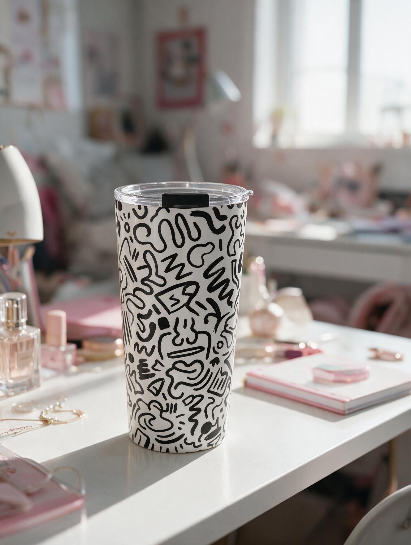 Mono Doodle Tumbler