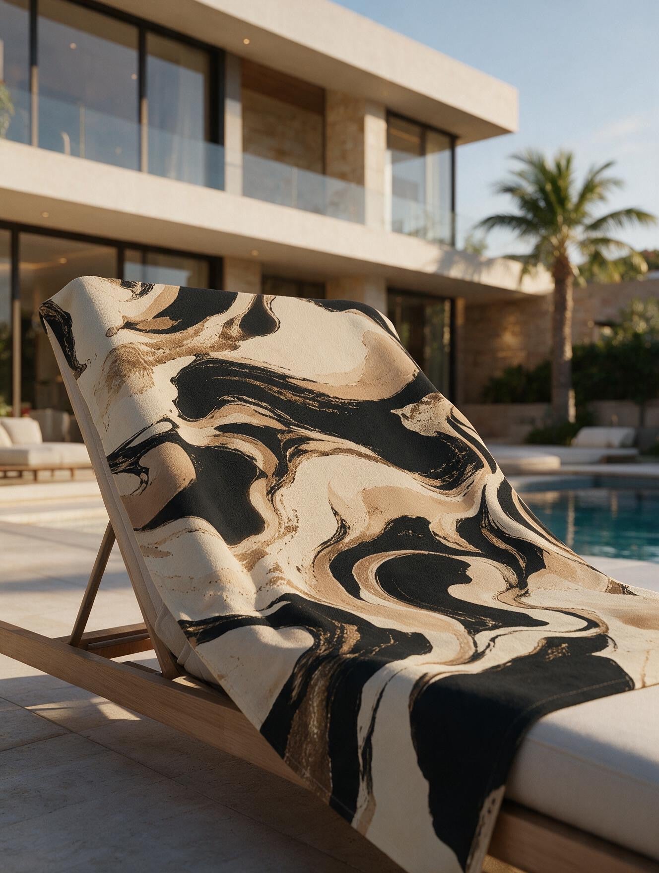 Malibu Marble Towel