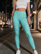 Aqua pop Leggings