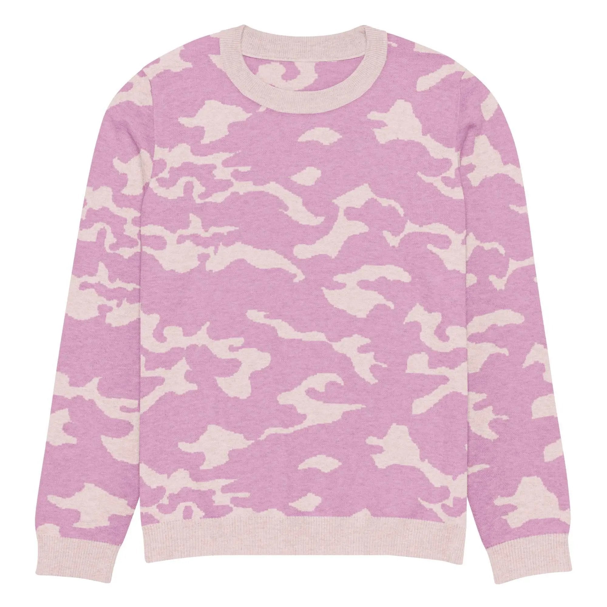 Knitted Crew Neck Sweater