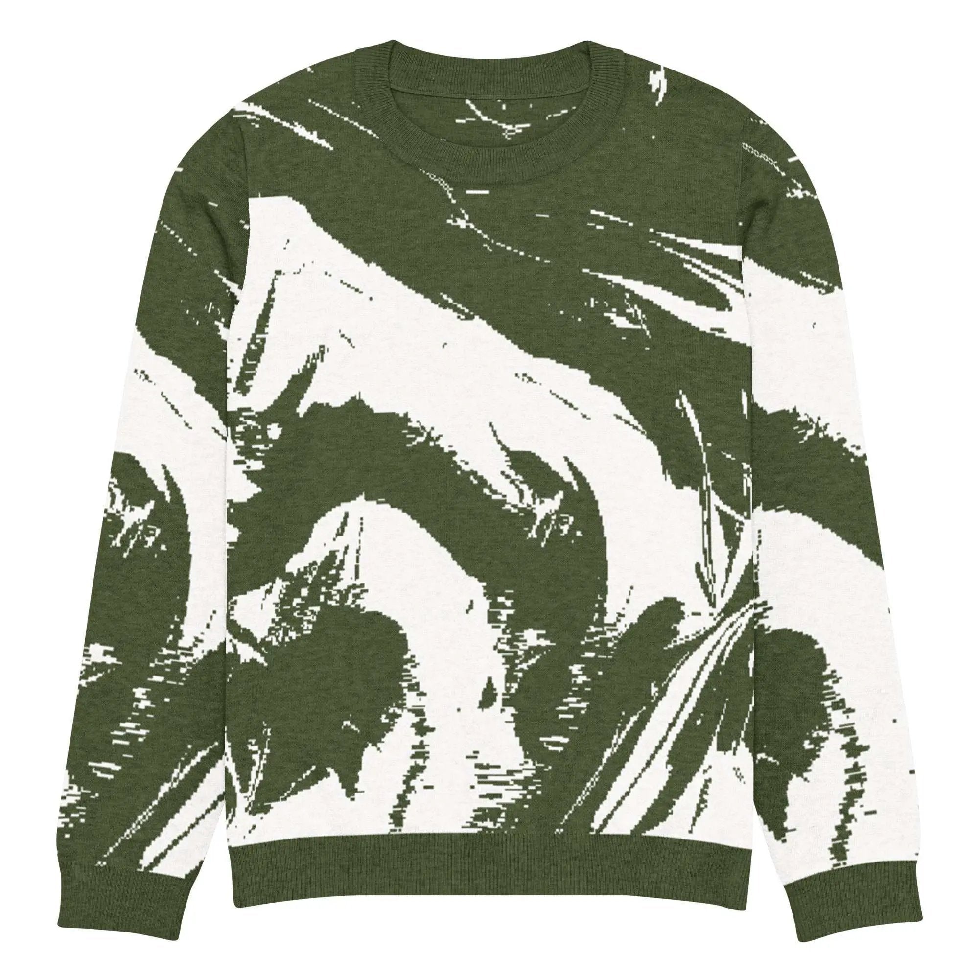  Knitted Crew Neck Sweater