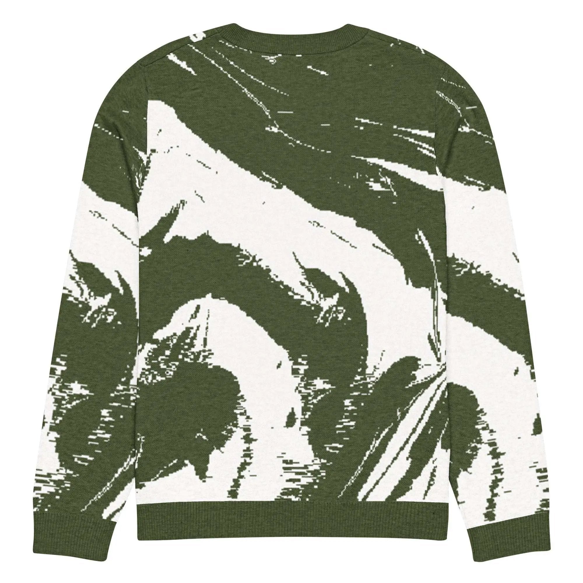 Knitted Crew Neck Sweater