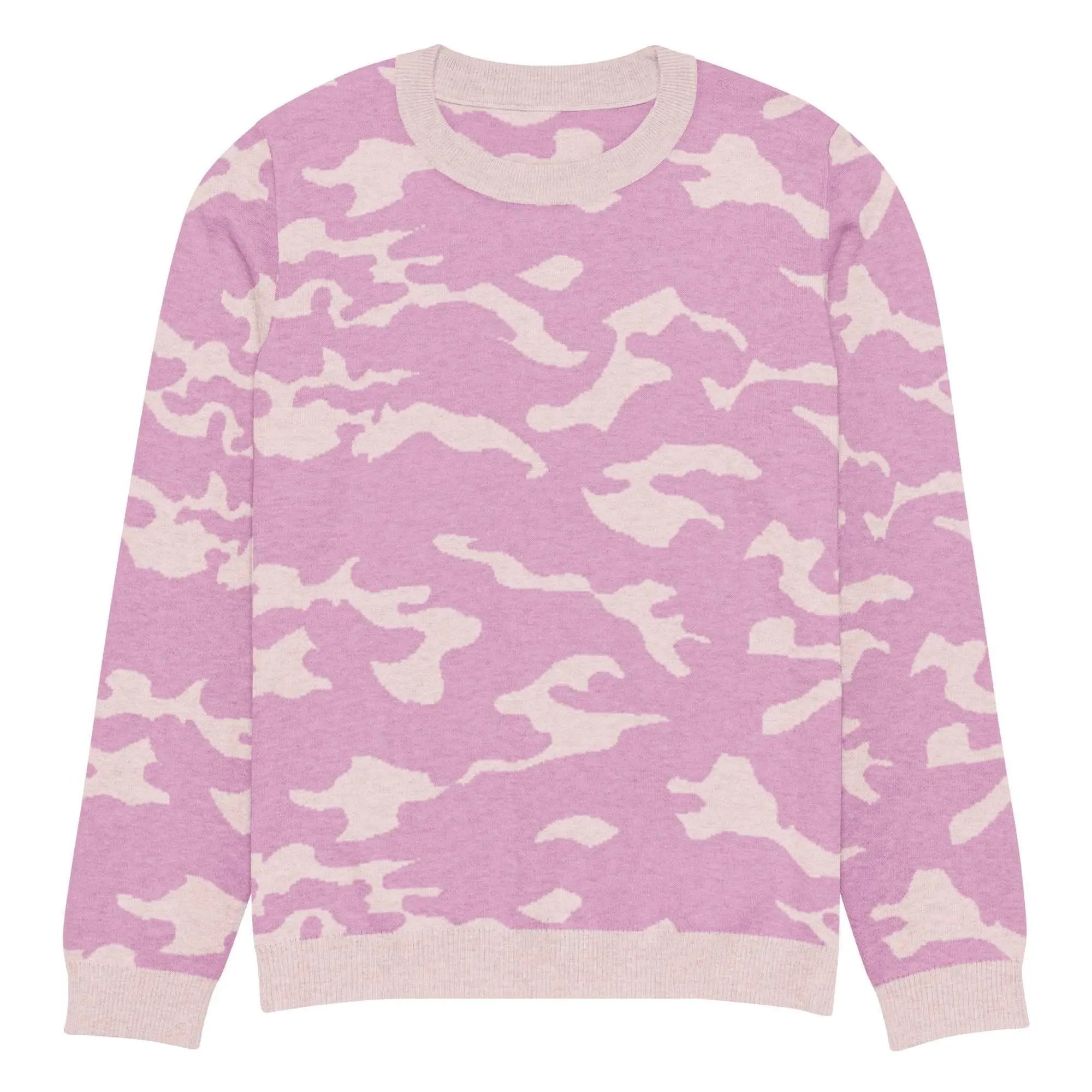 Knitted Crew Neck Sweater